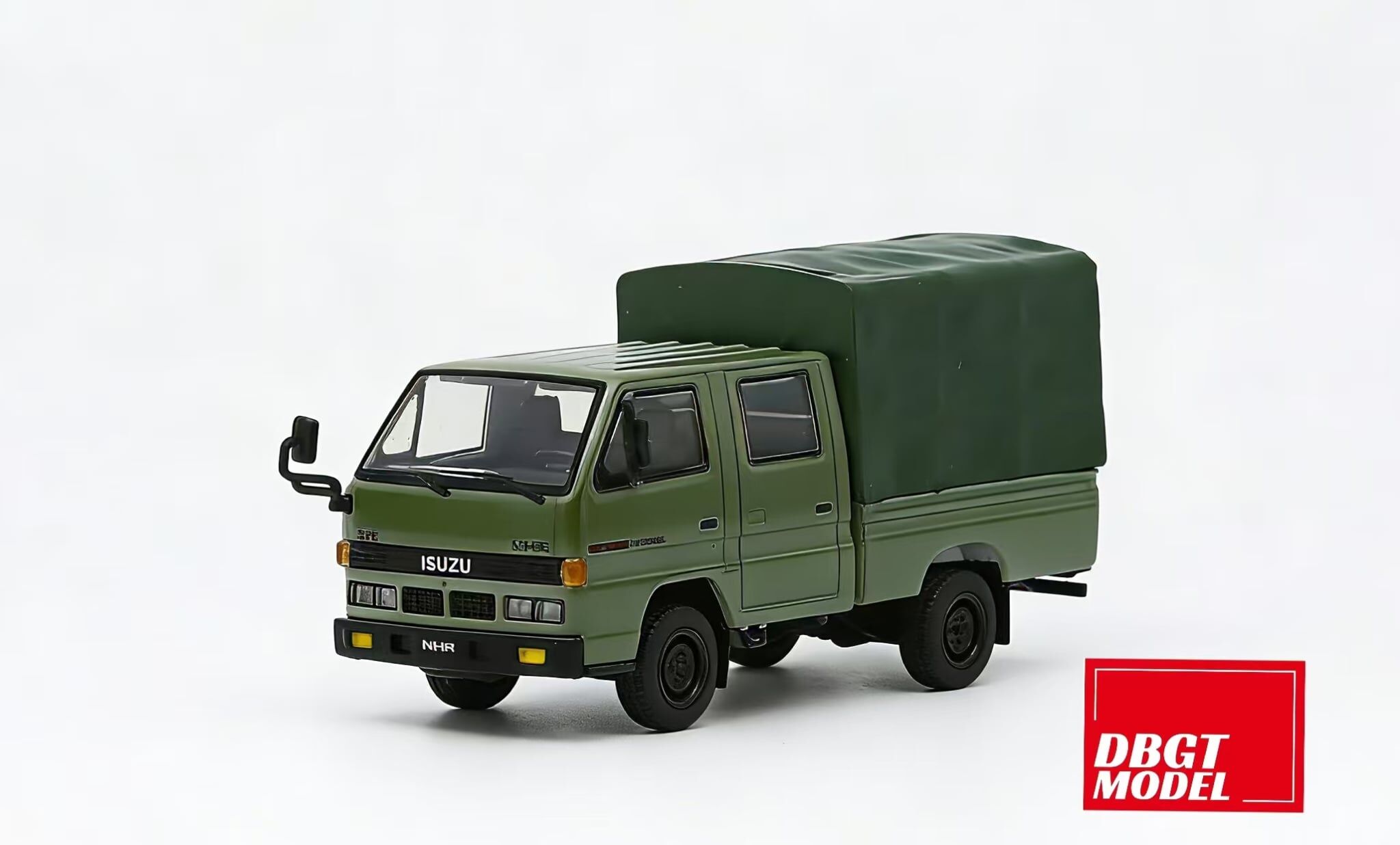 預訂:1/64 DBGT Model Isuzu NHR 1987 Army Green LHD with Canvas (DMINHR87AG )