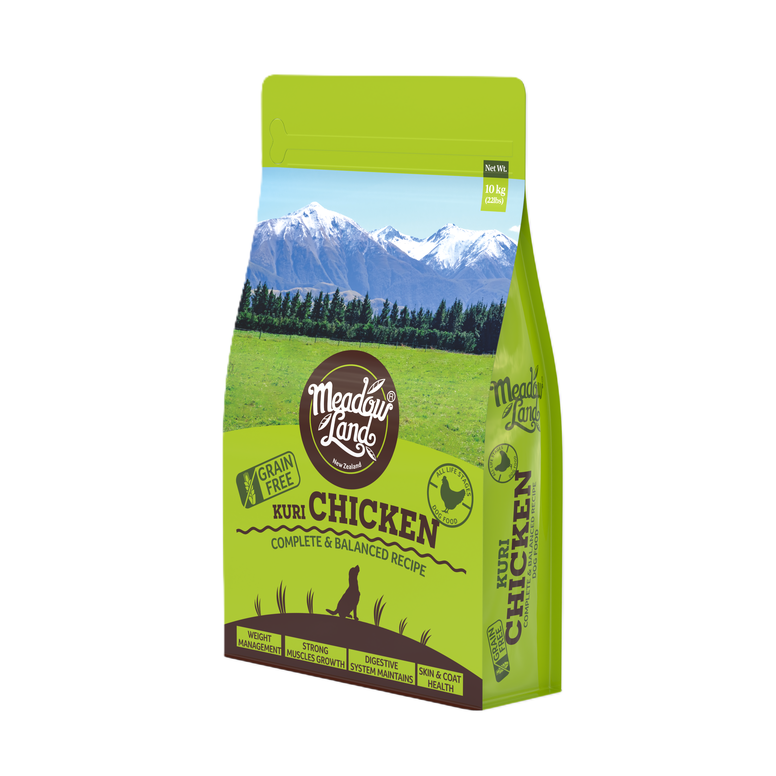 Meadowland 無穀物全犬糧 - 雞肉(美體配方)