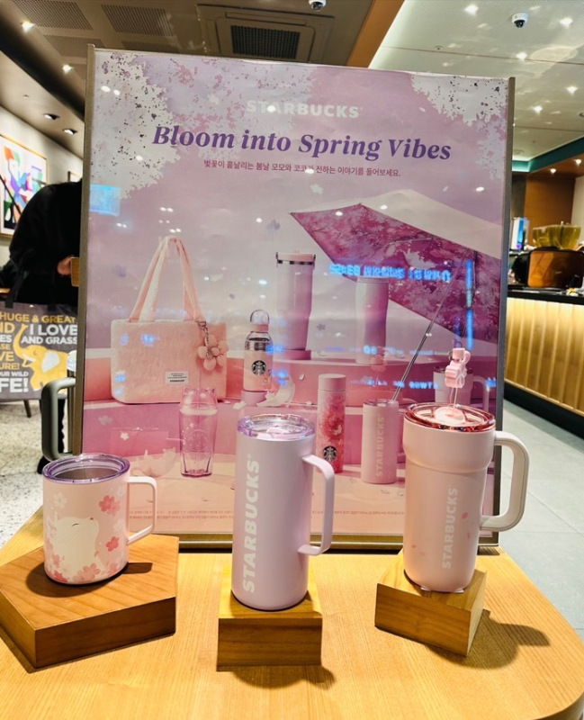 🌸 韓國星巴克限定｜櫻花季系列 保溫杯/冷水杯/不銹鋼保溫杯
