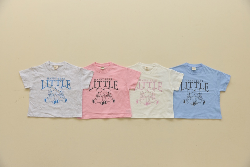 正韓夏Orangemom 四色快樂小熊上衣