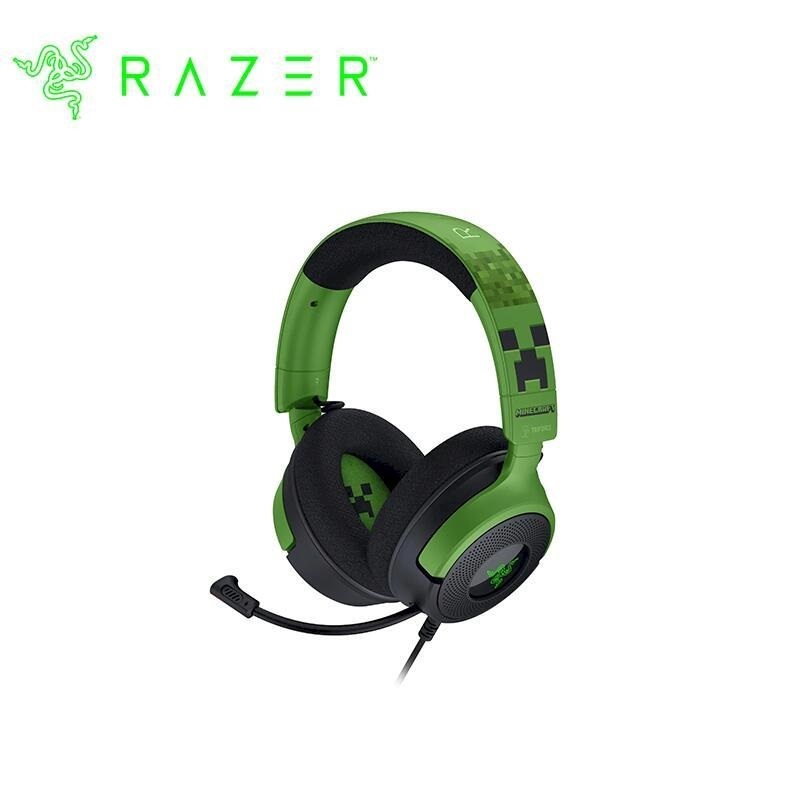 Razer 雷蛇 北海巨妖Kraken V4X 耳機麥克風Minecraft Edition/RZ04-05180200-R3M1