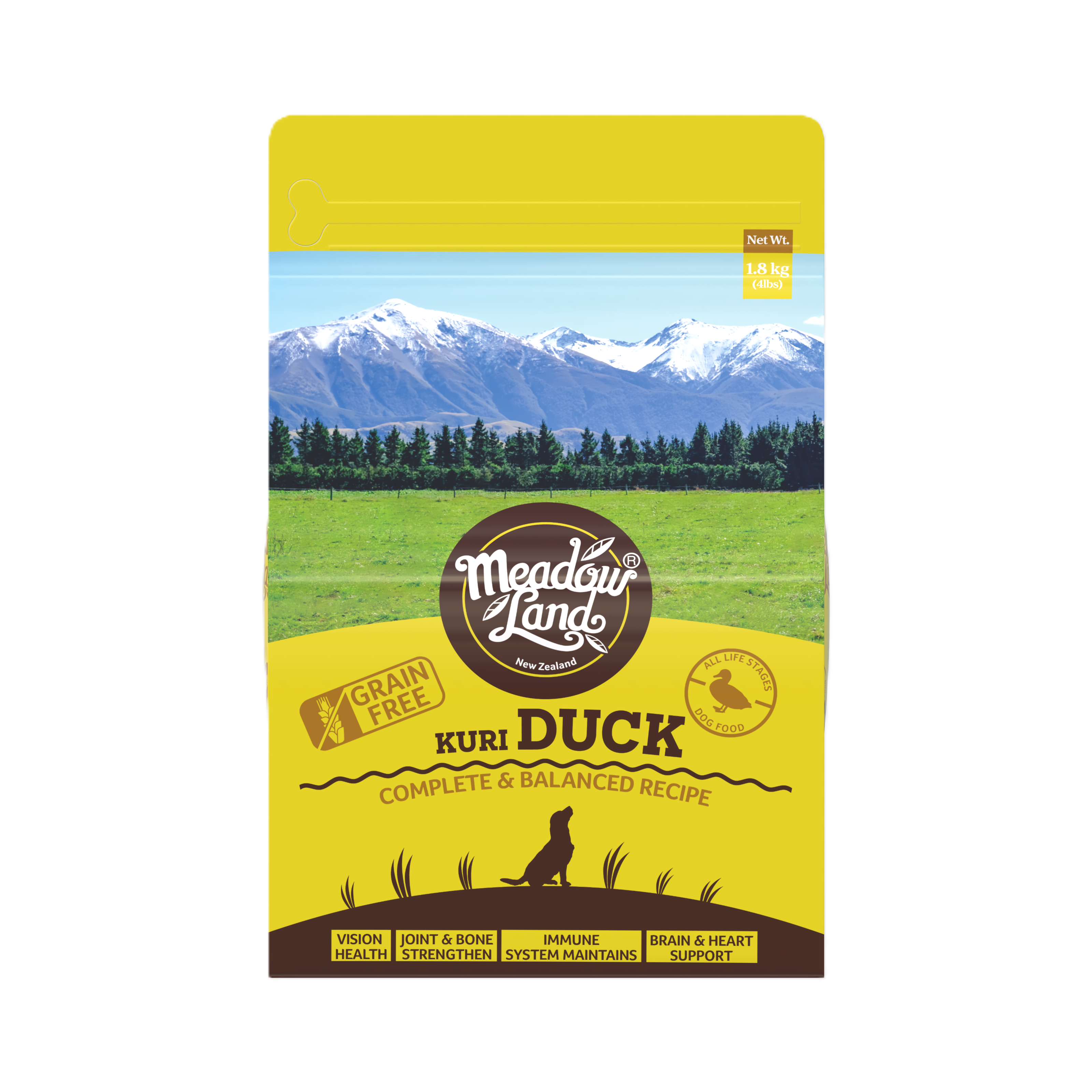 Meadowland 無穀物全犬糧 - 鴨肉 (低敏配方)