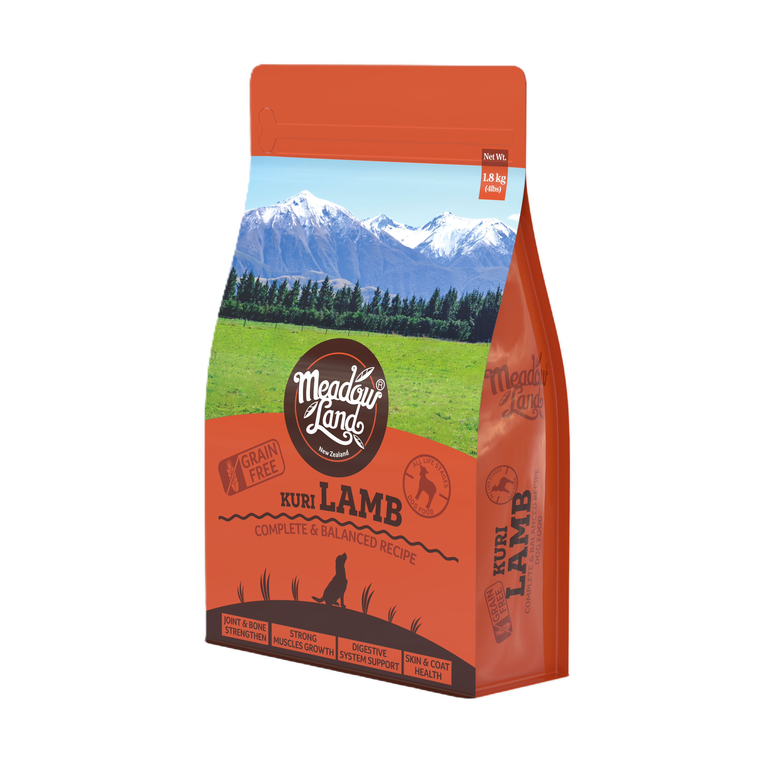 Meadowland 無穀物全犬糧 - 羊肉 (強壯配方)