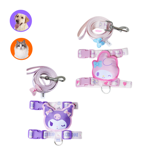 萌萌系列寵物胸背 美樂蒂/酷洛米