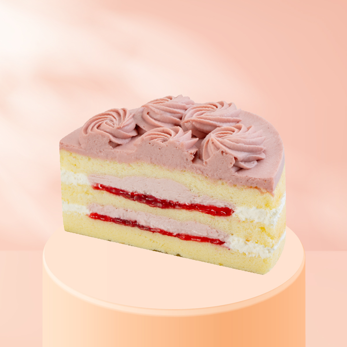 療癒生活│草莓小姐 6吋蛋糕│諾曼第奶油與玫瑰荔枝草莓的華麗樂章