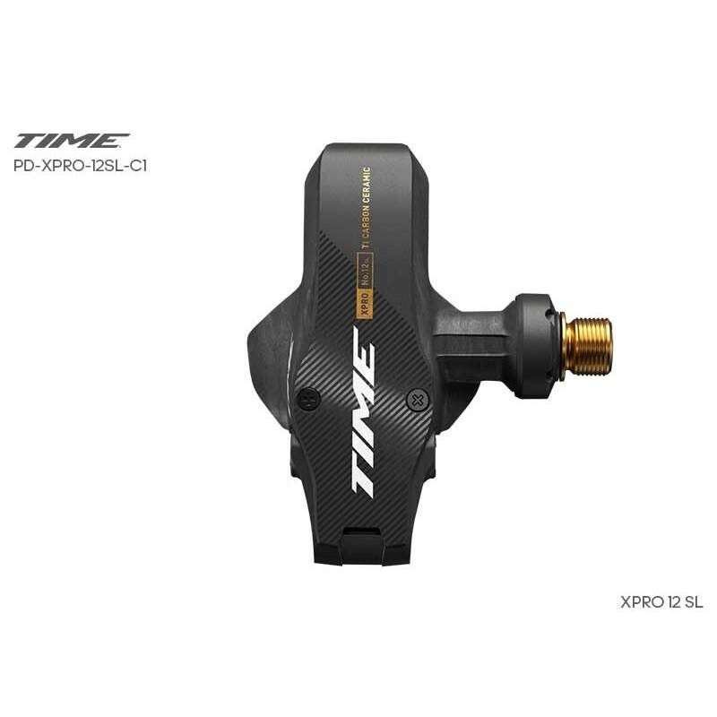 TIME XPRO 12 SL PD-XPRO-12SL-C1 碳纖維公路車踏板/卡踏