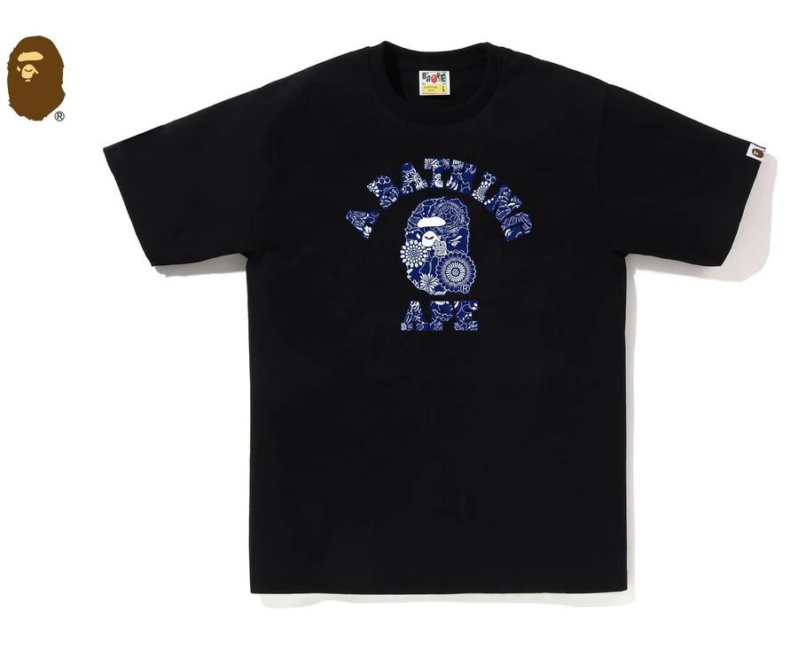 【BAPE男生】0307 發售JAPANESE INDIGO ART CAMO COLLEGE TEE