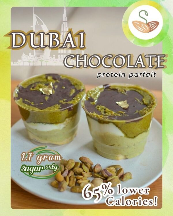 [TL04] [-18°C] Sprouted Seeds Dubai Chocolate Parfait