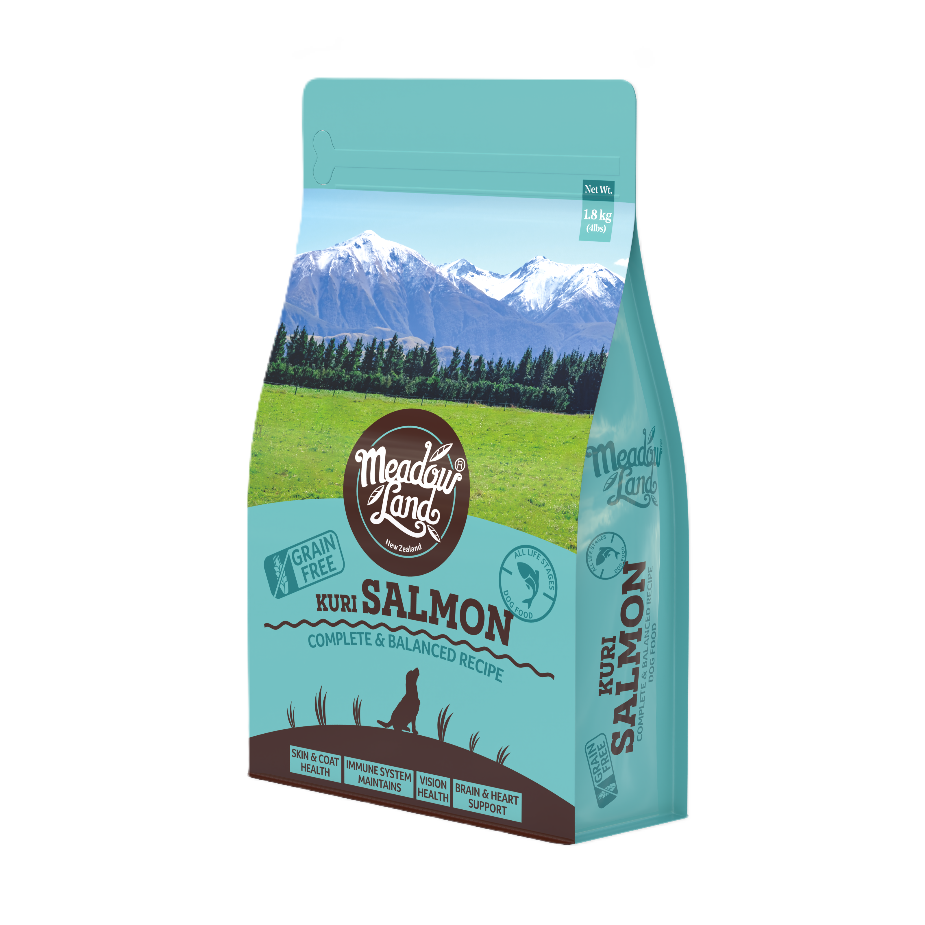 Meadowland 無穀物全犬糧 - 帝王三文魚 (美毛配方)