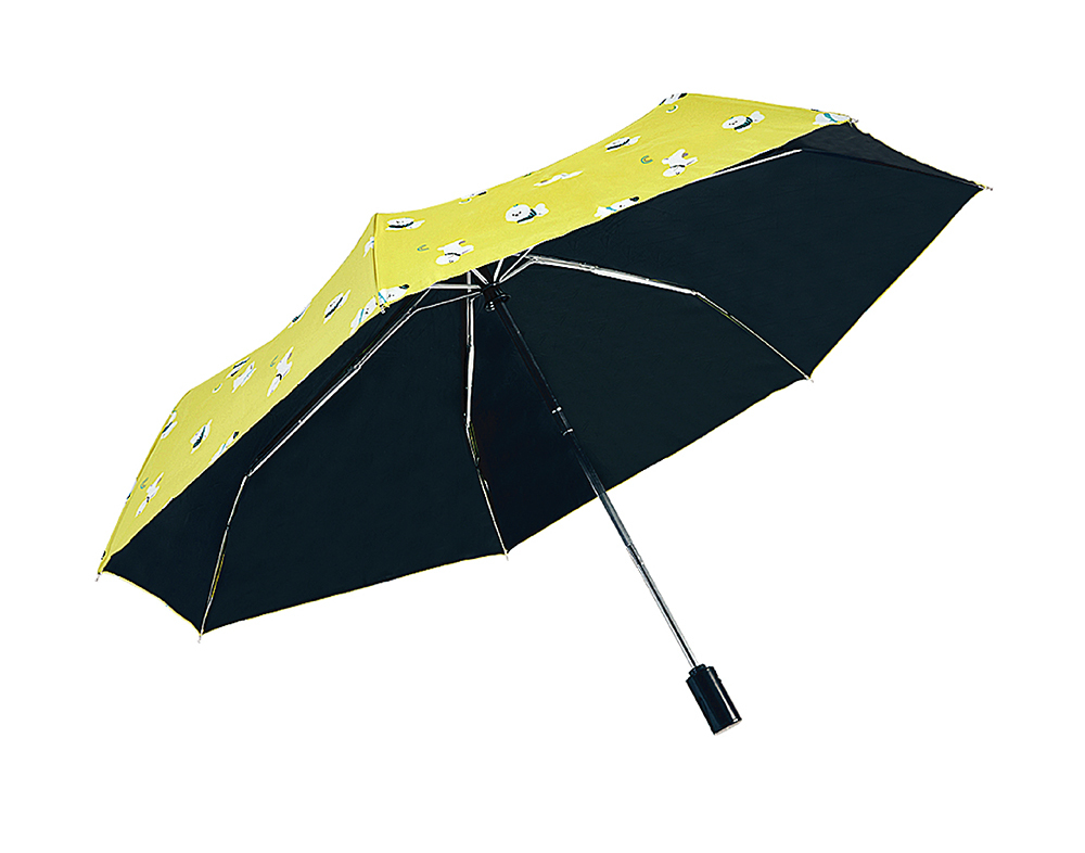 RAINSTORY-8°降溫凍齡個人加大自動傘(棉花糖比熊)