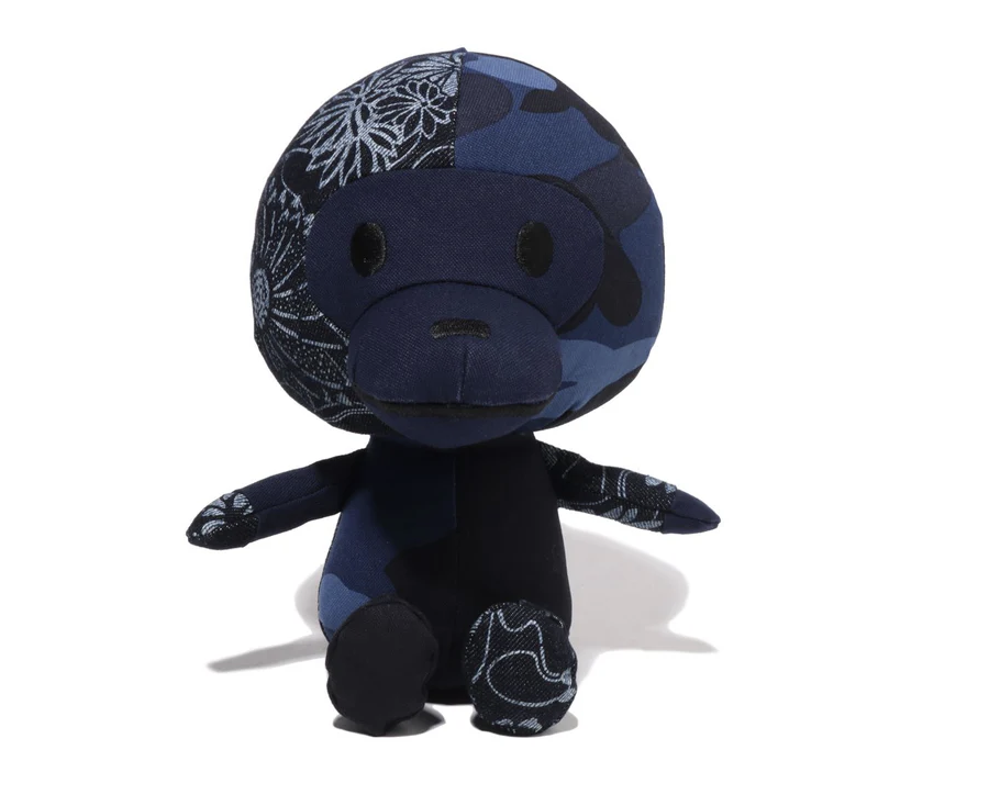 【BAPE配件】0307 發售PATCHWORK BABY MILO PLUSH DOLL