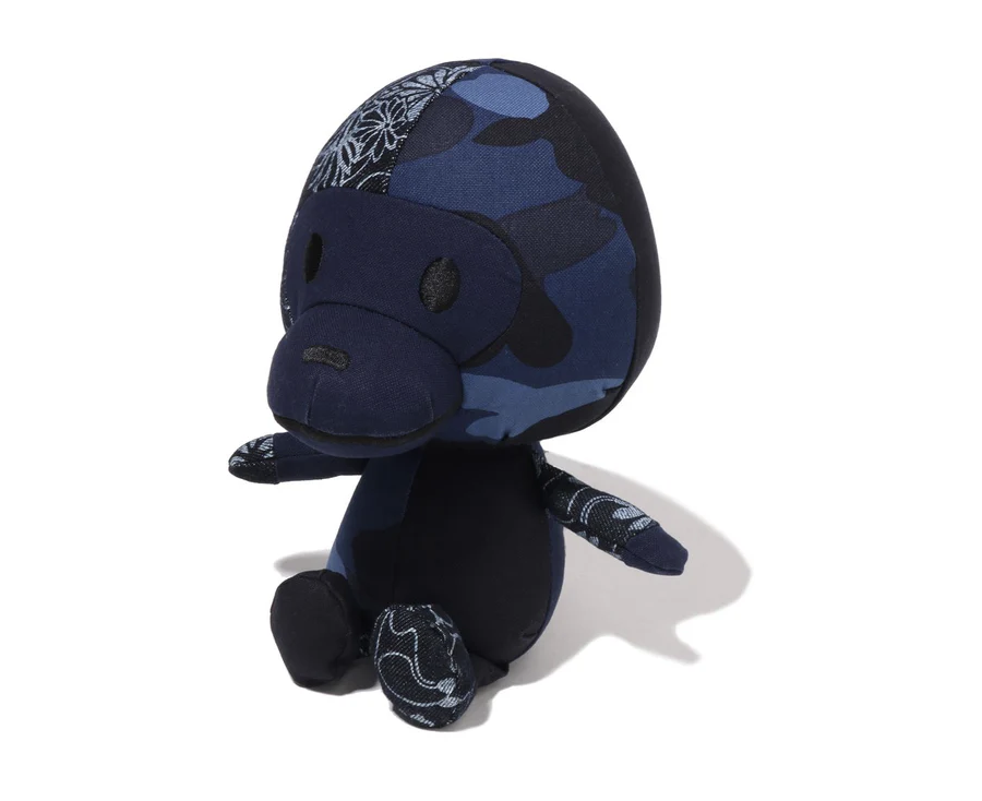 【BAPE配件】0307 發售PATCHWORK BABY MILO PLUSH DOLL