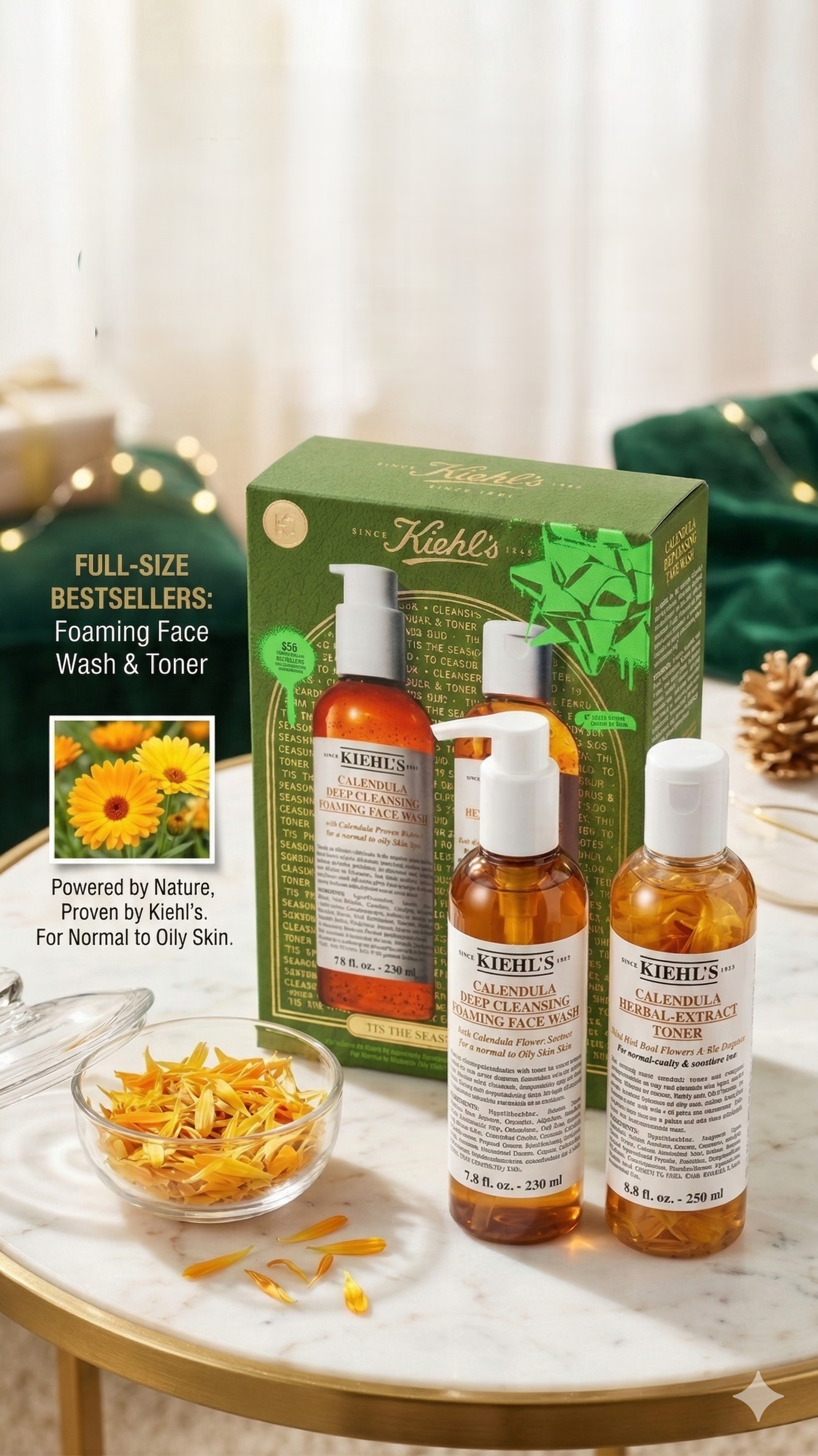 【直播】Kiehls LX030702 金盞花限定節日套裝