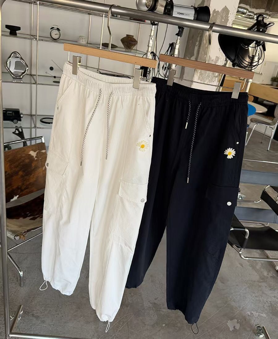 小雛菊休閒口袋長褲