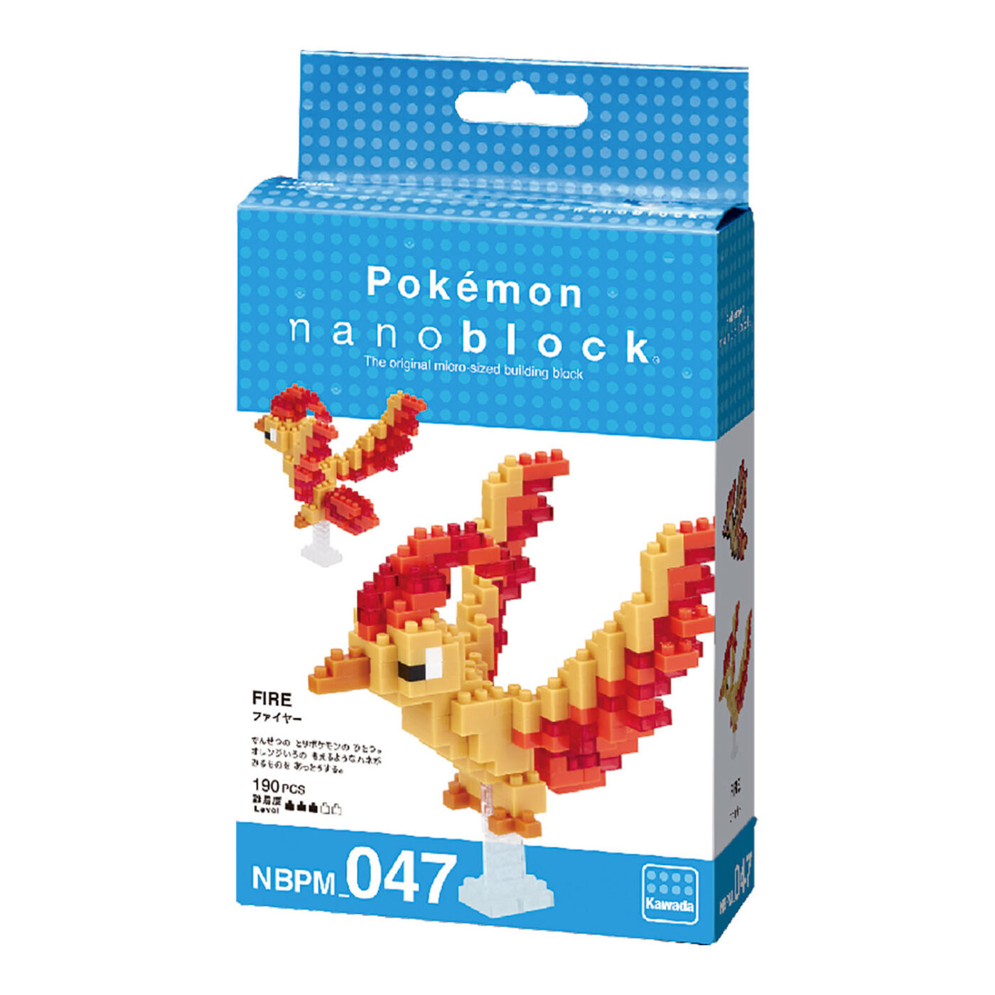 Nanoblock 迷你積木 NBPM_047 火焰鳥 寶可夢 神奇寶貝