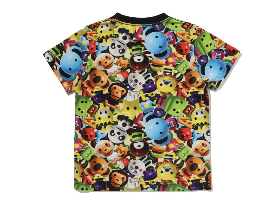 【BAPE童裝】0307 發售3D MILO ALL FRIENDS TEE