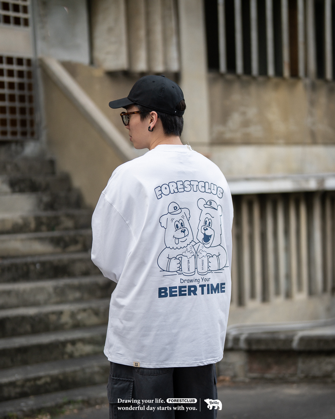 #現貨 BOTTA BEER TIME 兄弟有酒一起喝 薄長T 三色 22323