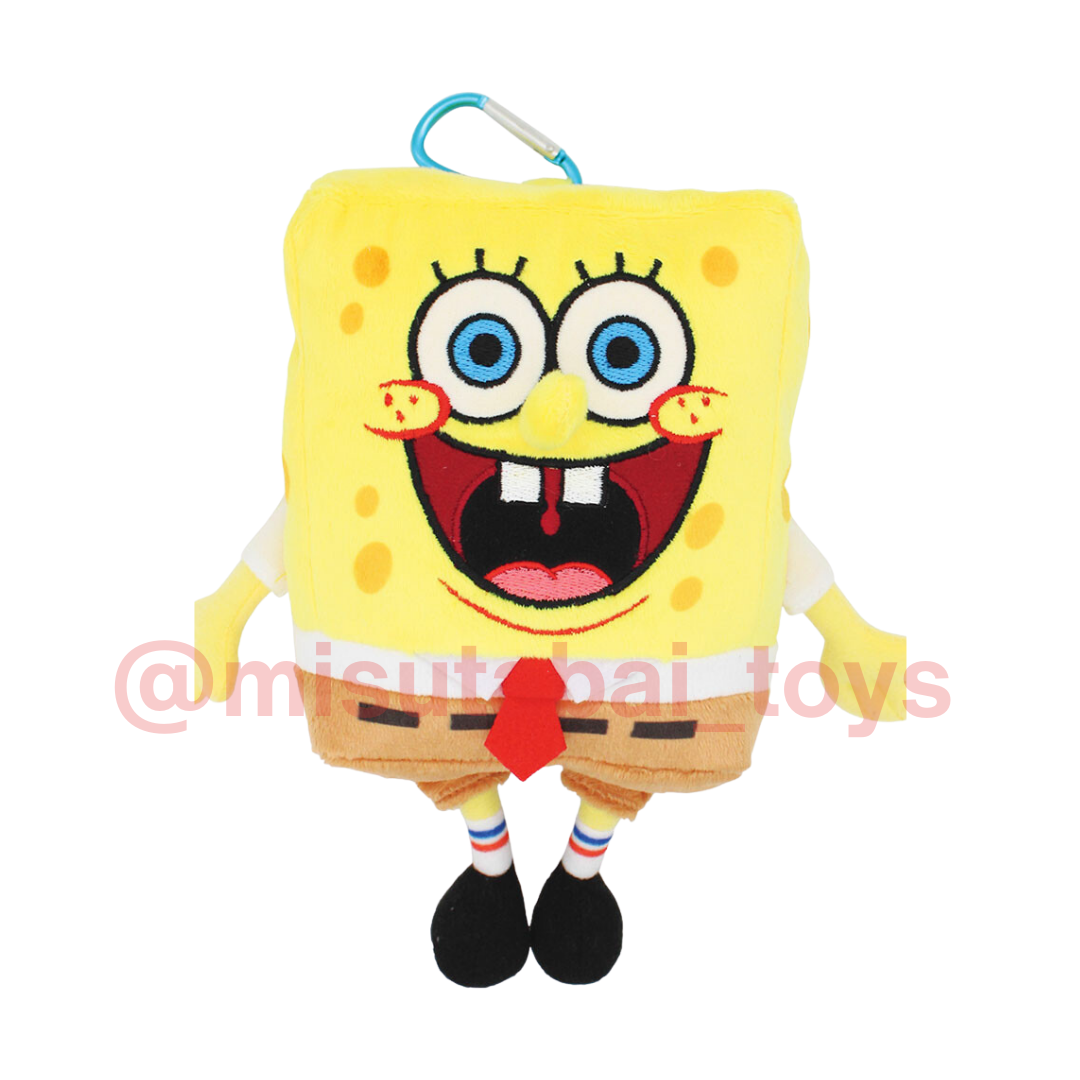 SpongeBob Plush Zipper Mascot with Carabiner