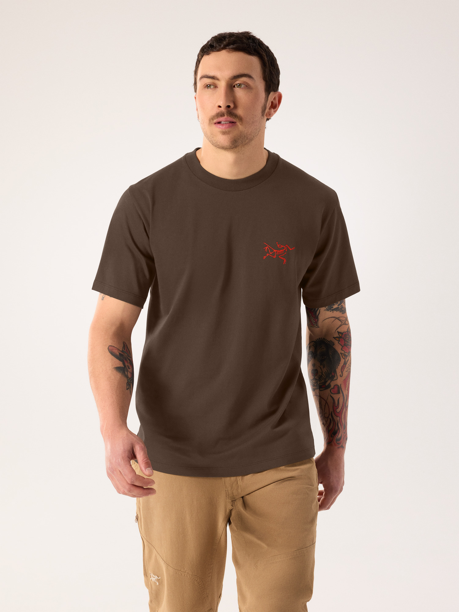 Arcteryx Kragg SL Cotton SS M Carob / Dynasty