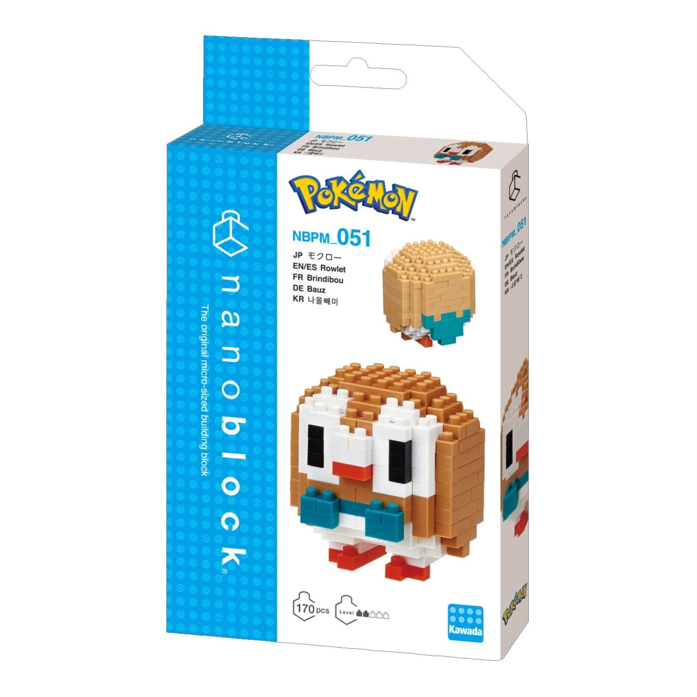 Nanoblock 迷你積木 NBPM_051 木木梟 寶可夢 神奇寶貝