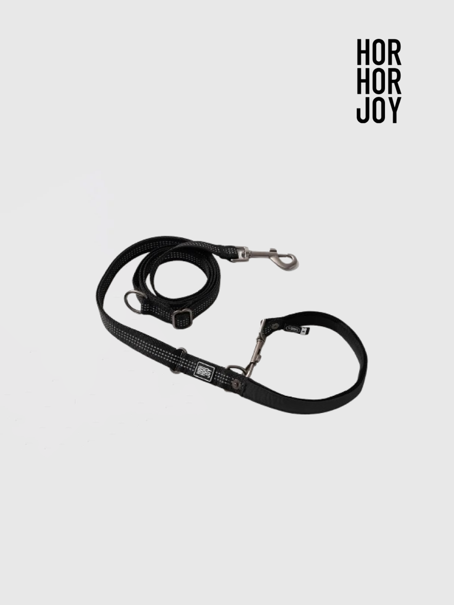 【horhorjoy】好好散步牽繩 | 鉑金款 (黑)