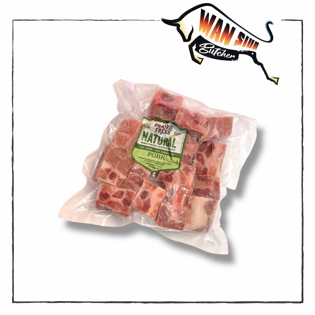 美國PrairieFresh天然豬排骨粒 450g