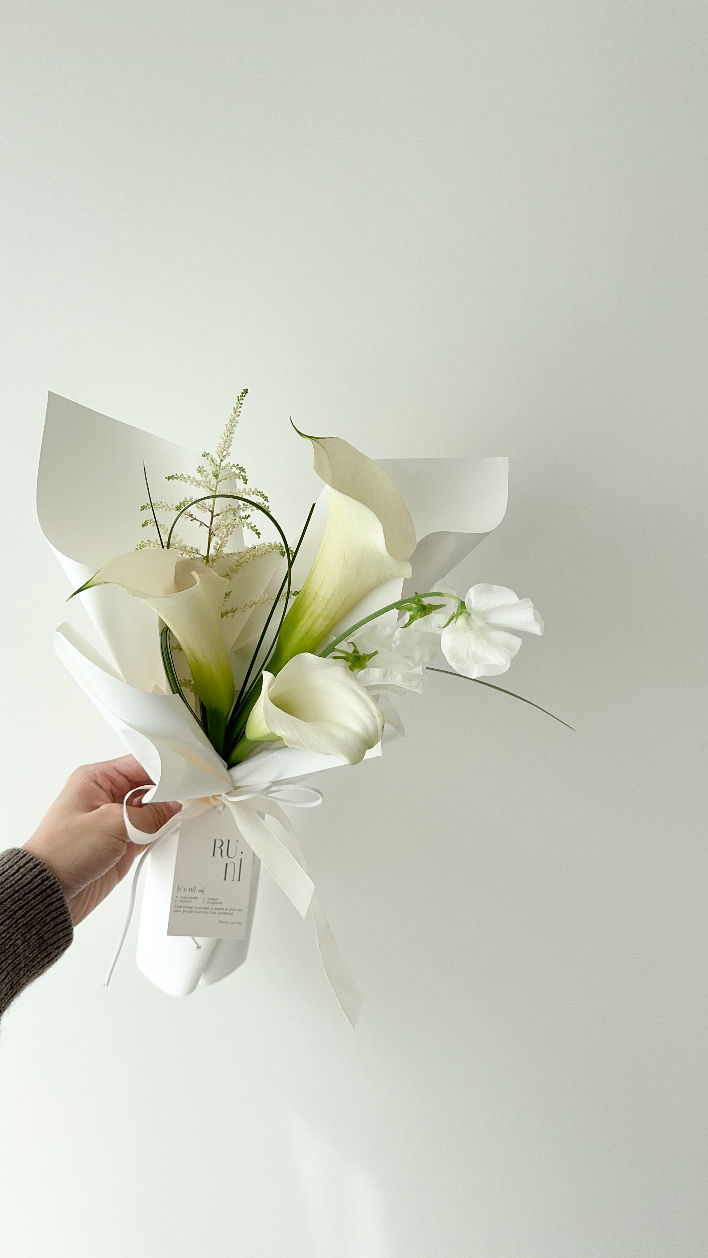 芙羅流光-海芋綜合鮮花花束