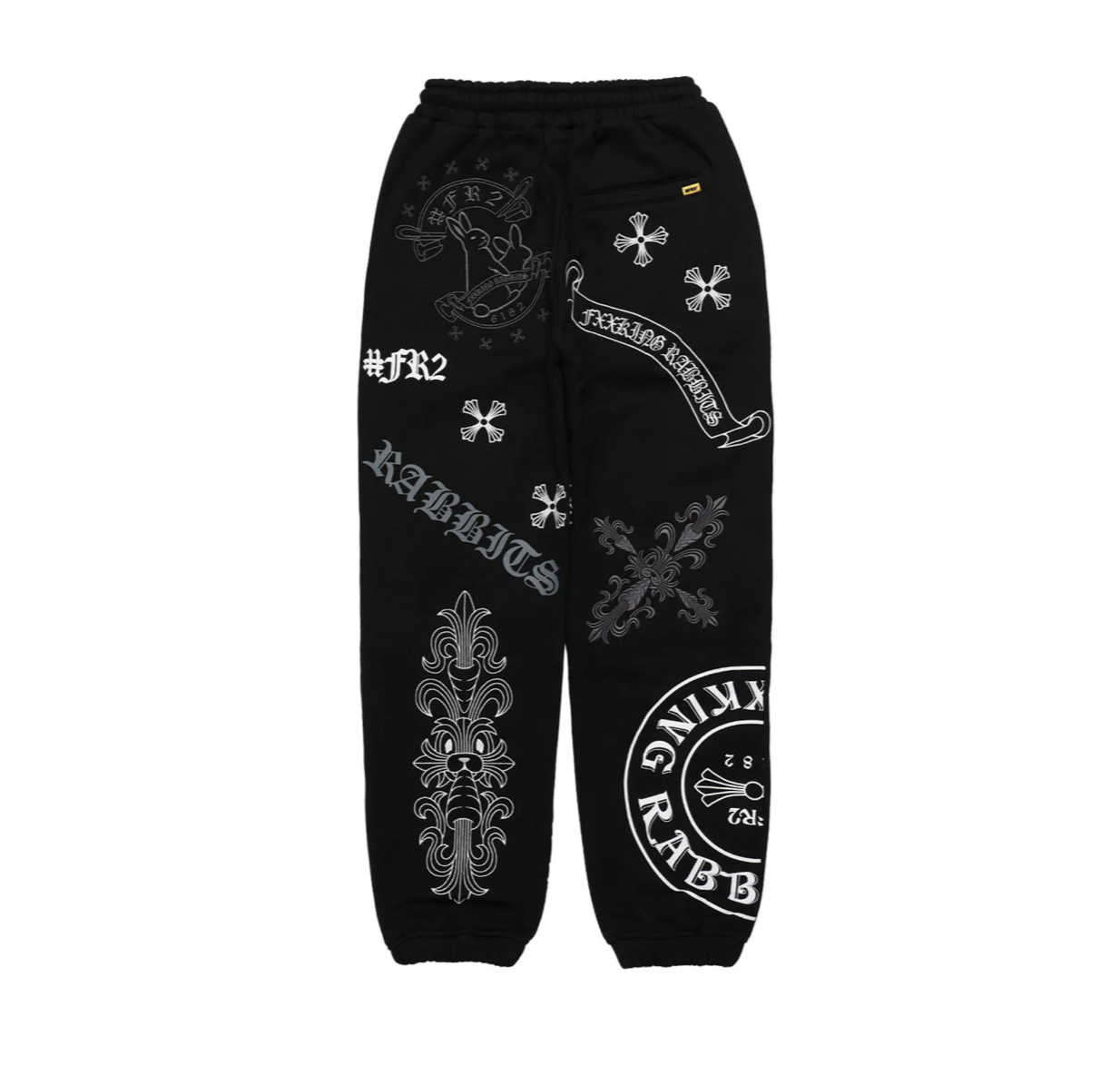 【#FR2】3月連線更新 Cross Rabbits Multi Logo Sweat Pants