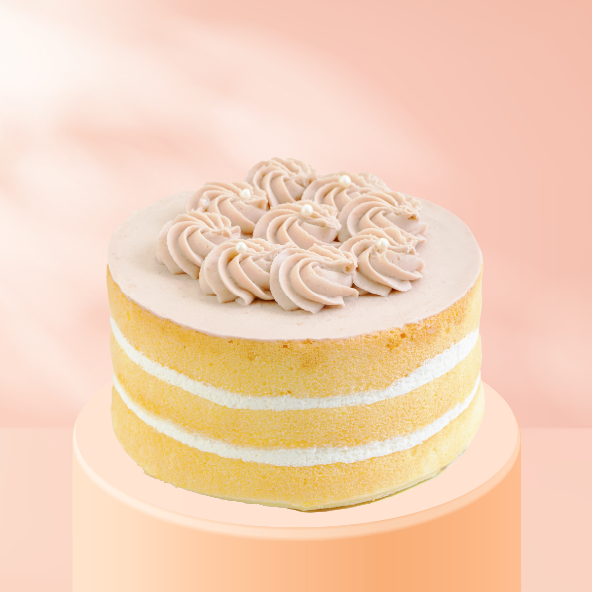 療癒生活│芋頭小姐 6吋蛋糕│純淨芋頭餡與發酵奶油的溫潤療癒