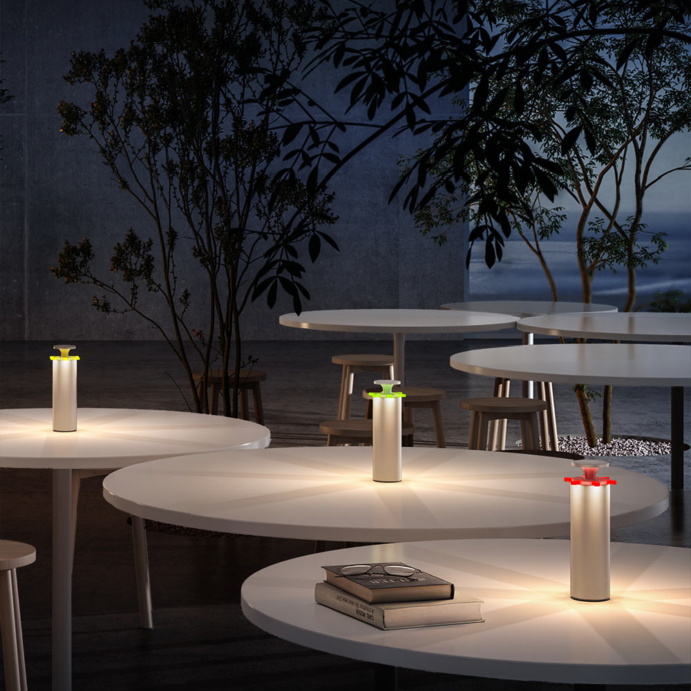 義大利UBIQUA-Firework 煙火綻放感|無線 桌燈