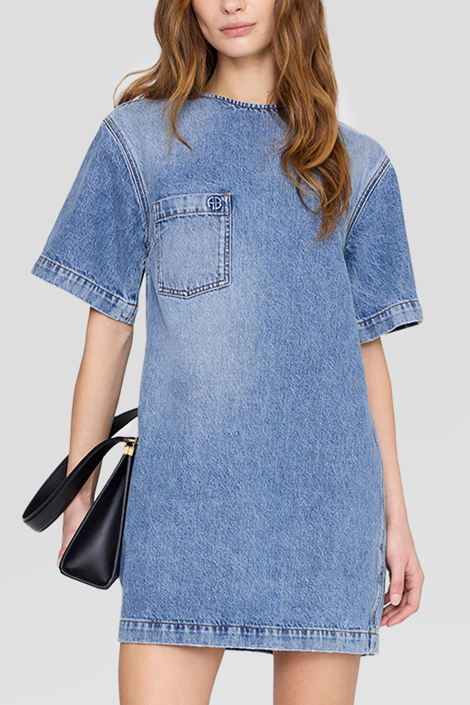 Anine Bing｜TULAH 單寧圓領洋裝