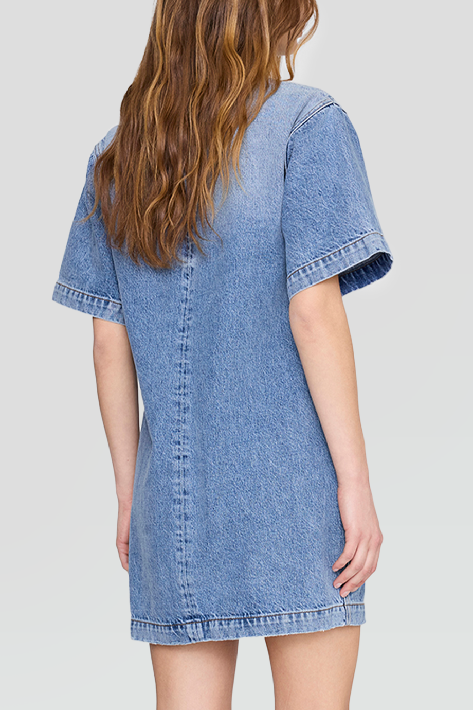 Anine Bing｜TULAH 單寧圓領洋裝