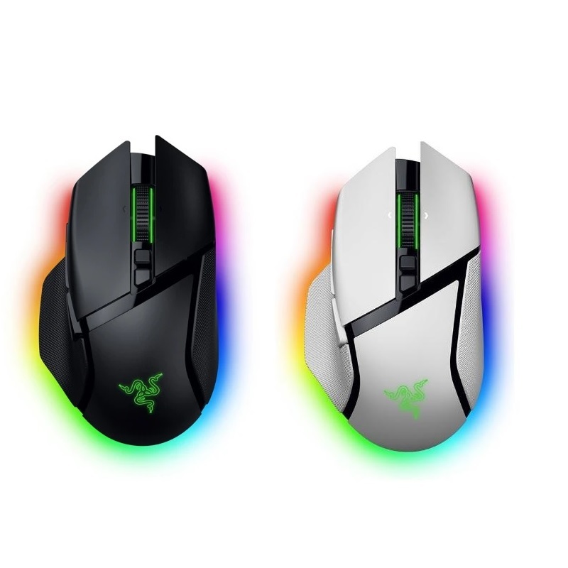 Razer 雷蛇 Basilisk 巴塞利斯蛇 V3 Pro 35K 無線滑鼠 黑色/白色