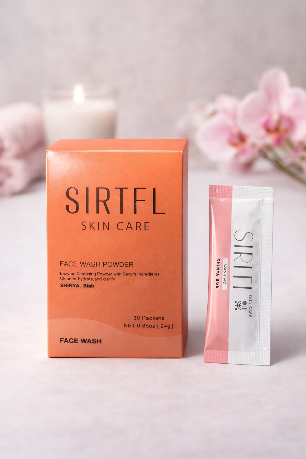 日本 SIRTFL 亮顏酵素洗顏粉