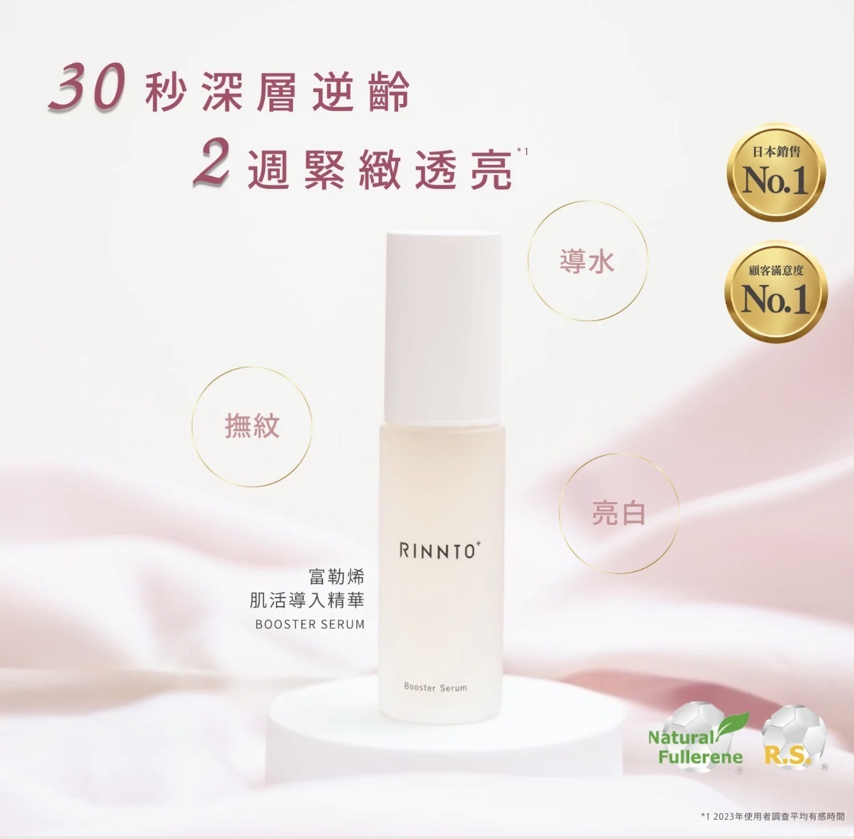 Rinnto+ 富勒烯肌活導入精華液30ml