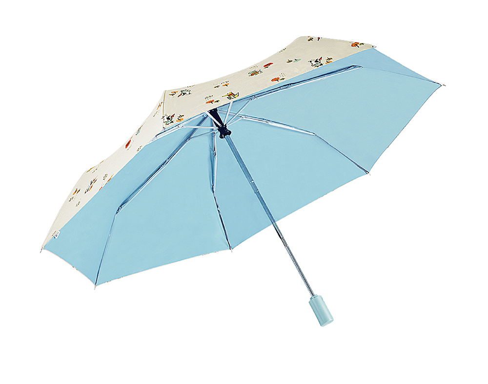 RAINSTORY-8°降溫凍齡個人加大自動傘(撐傘的刺蝟)