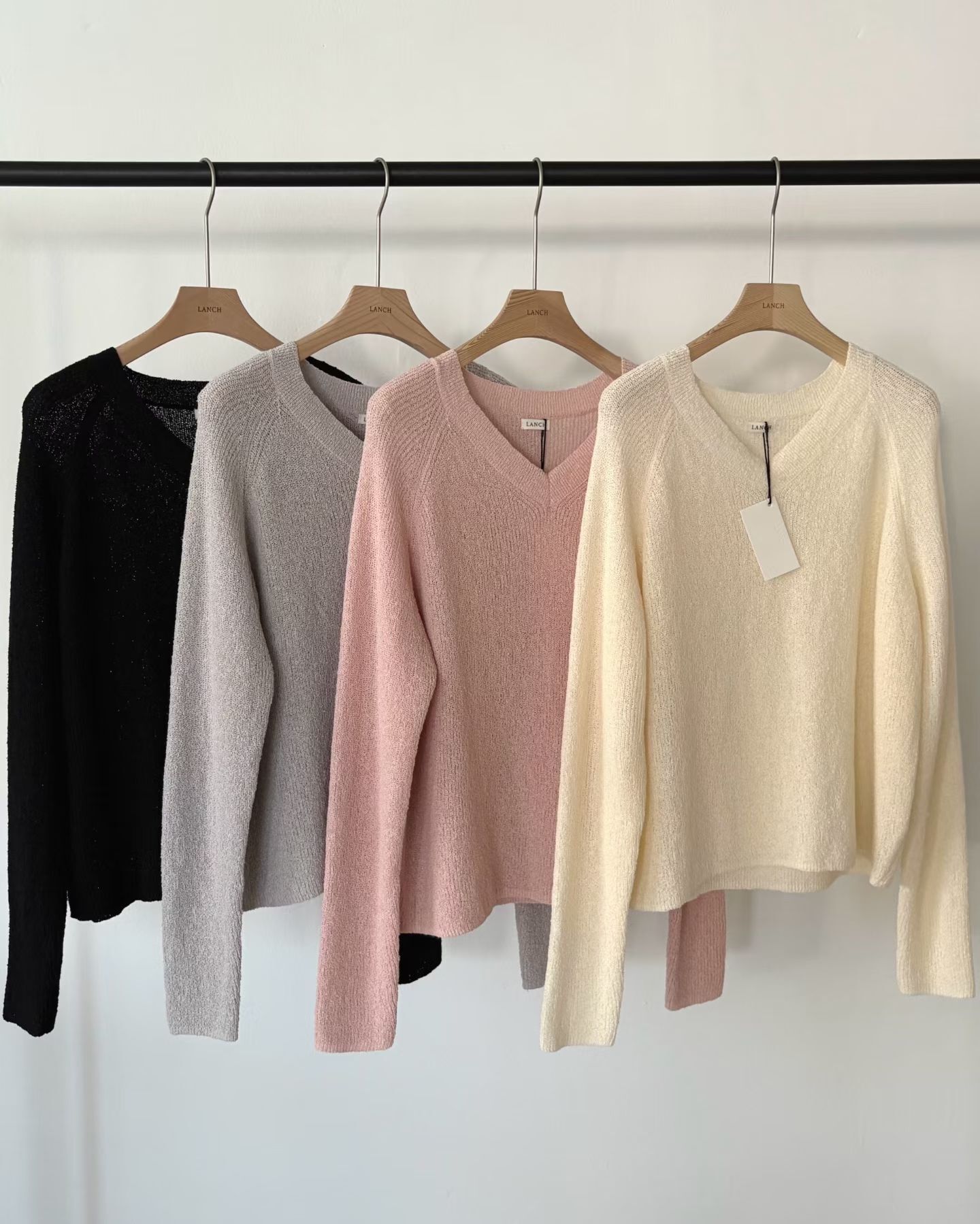 PE6003 溫柔插肩針織衫