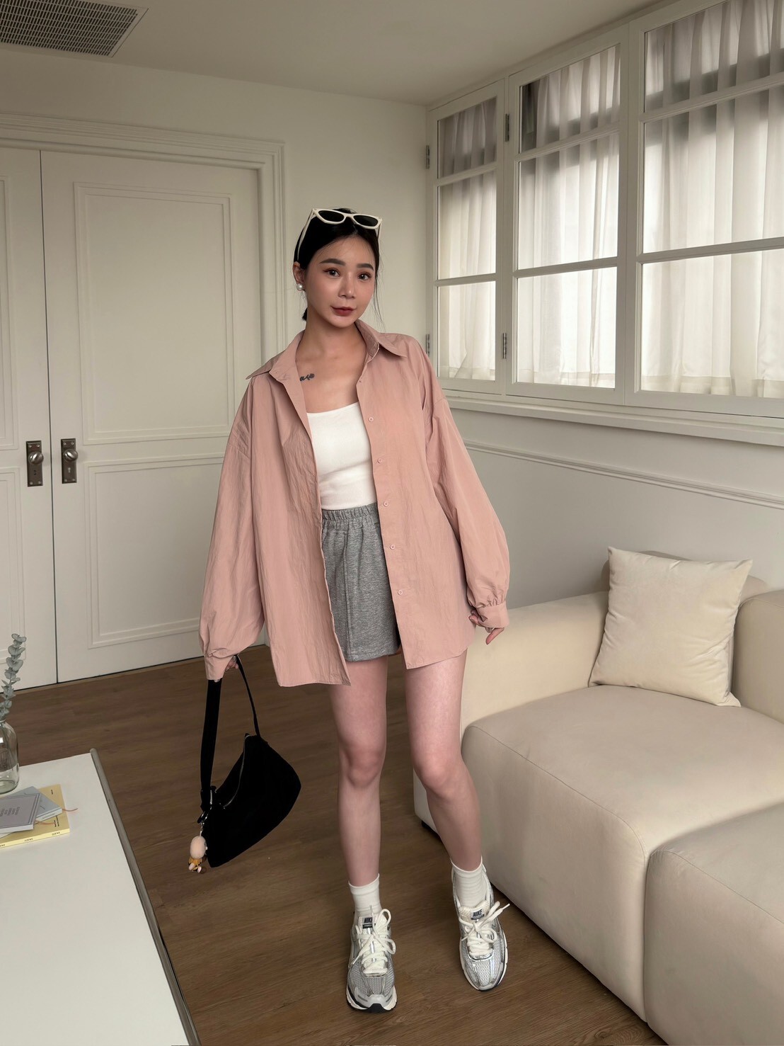 基本百搭素面襯衫