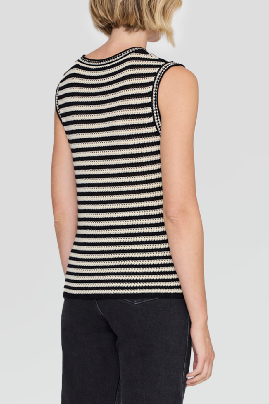 Anine Bing｜LOWEN 條紋針織背心