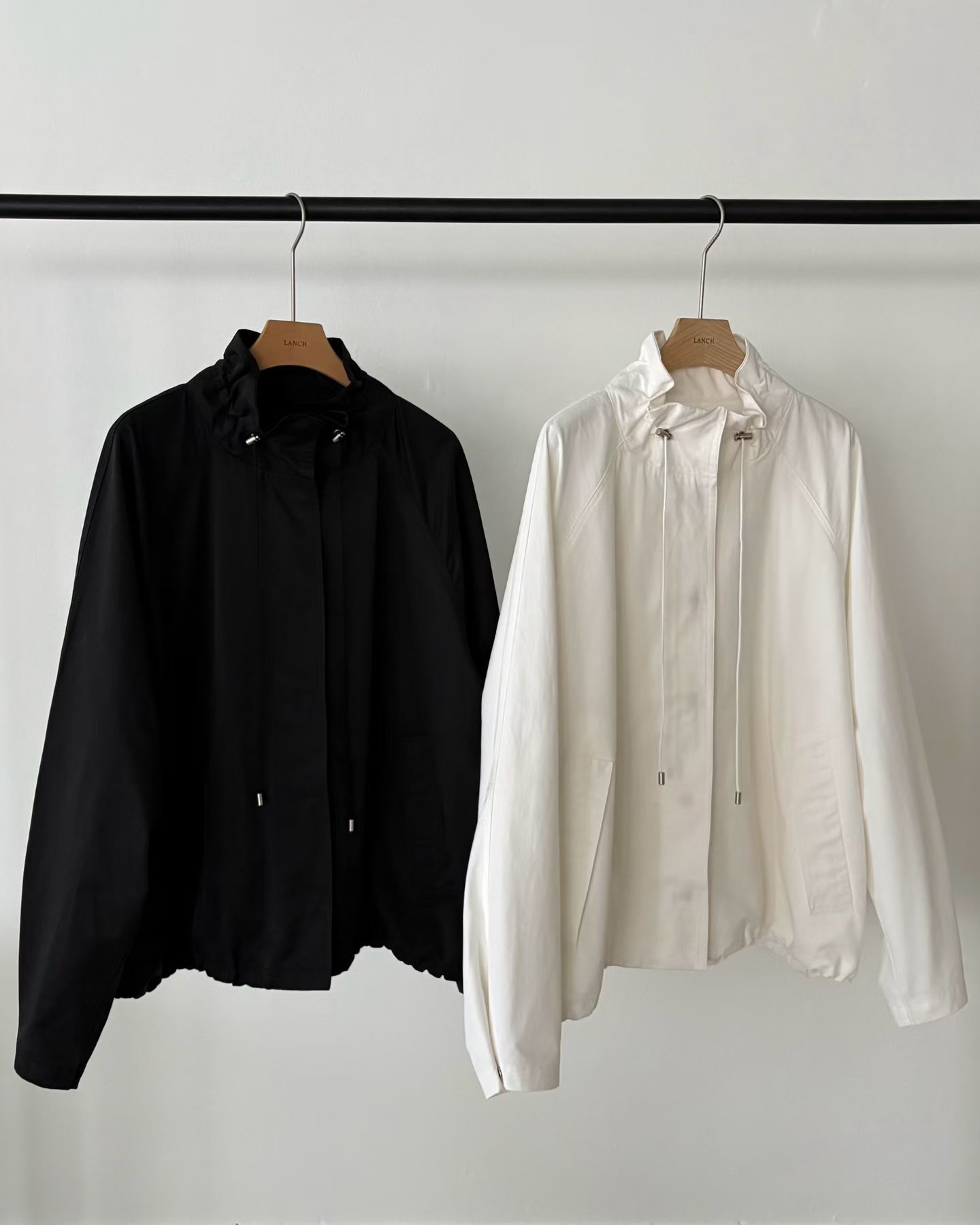 PE6008 立領風衣外套