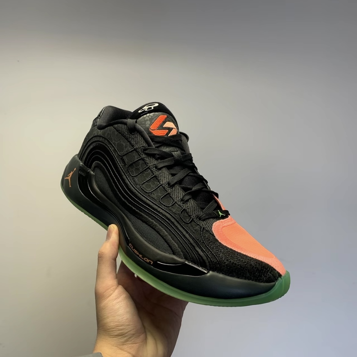 NIKE JORDAN LUKE 4 PF 全黑 綠底 籃球鞋 IO0203-001