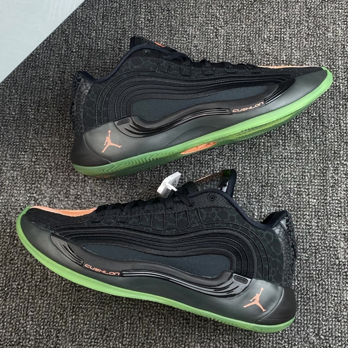 NIKE JORDAN LUKE 4 PF 全黑 綠底 籃球鞋 IO0203-001