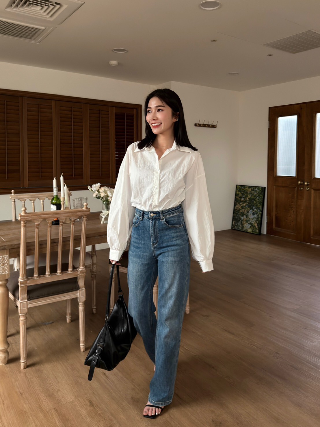 基本百搭素面襯衫