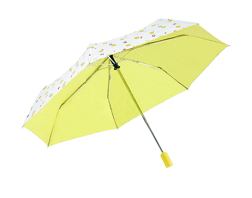 RAINSTORY-8°降溫凍齡個人加大自動傘(微笑圈圈)