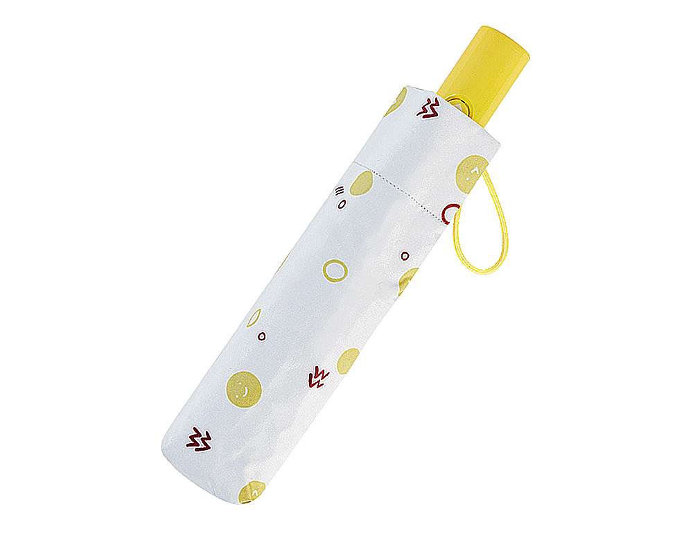 RAINSTORY-8°降溫凍齡個人加大自動傘(微笑圈圈)