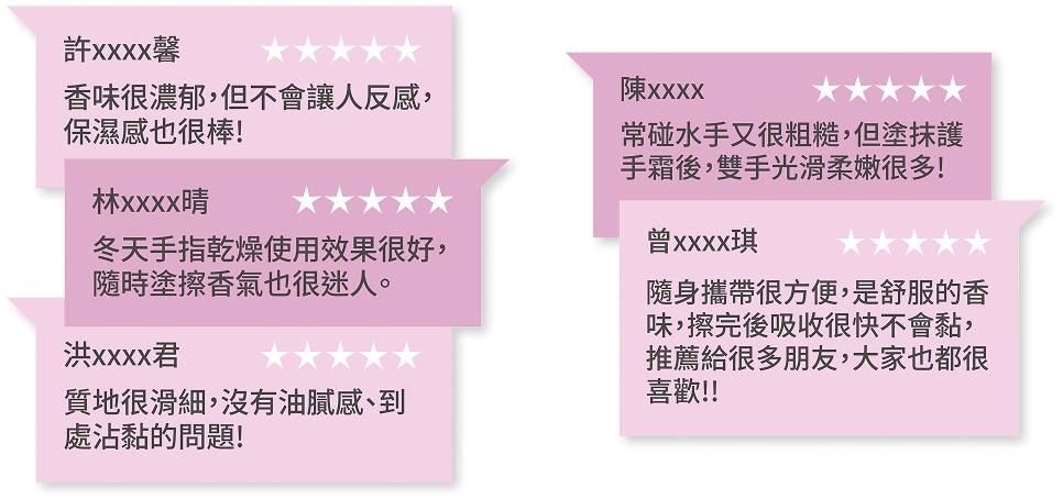 豐傑護手霜，獲得顧客93%滿意度