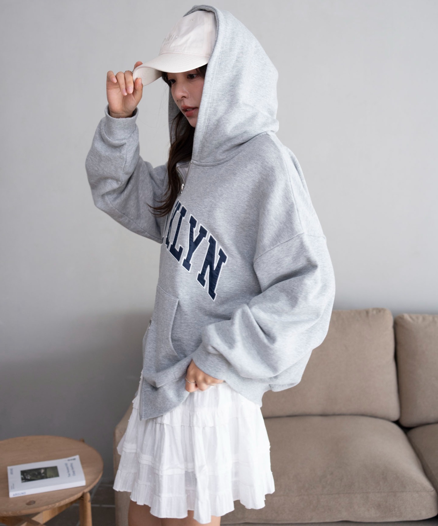 🇯🇵 WEGO 印花 雙拉鏈 連帽外套 連帽衫 寬鬆 男女 / 預購