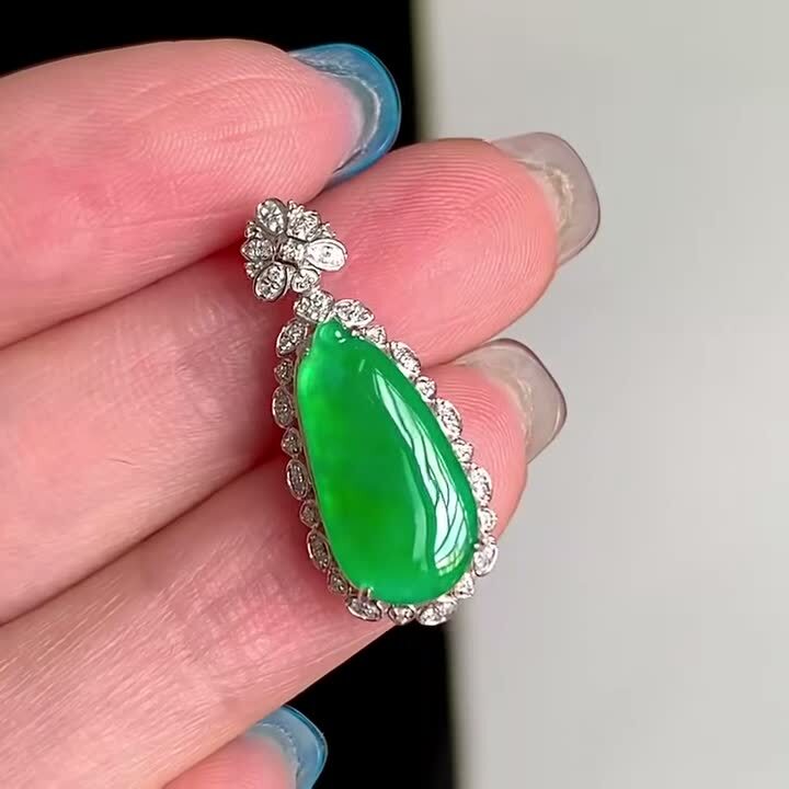 翡翠福瓜,天然翡翠A玉, 緬甸玉, Jade, Jadeite