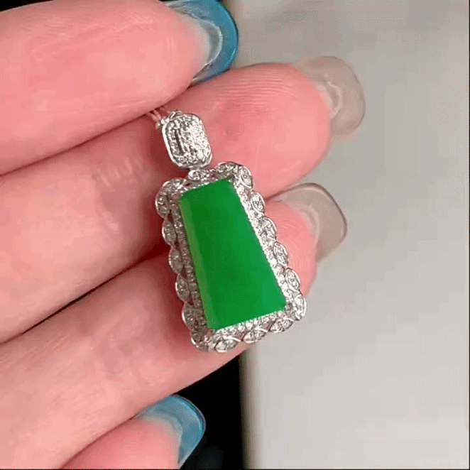 2102222 翡翠無事牌