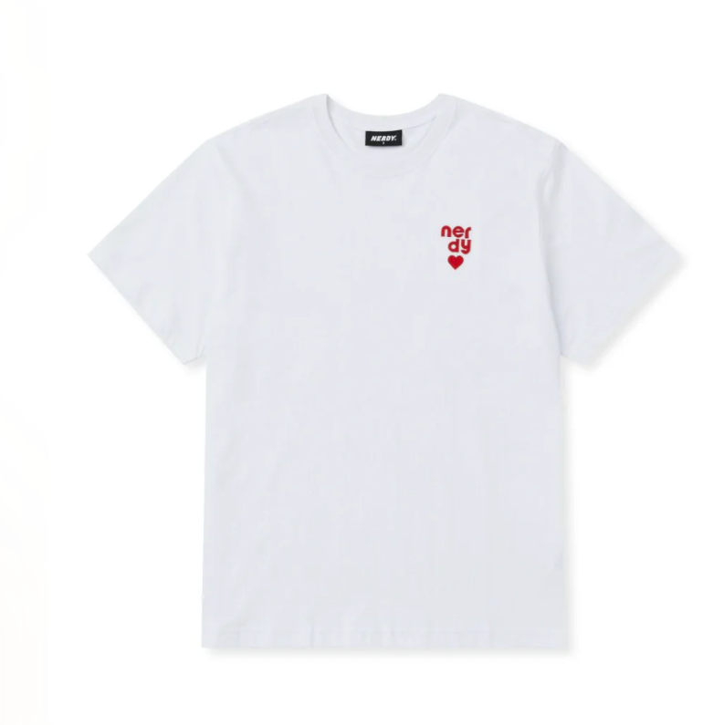 韓國代購 NERDY Heart Logo S/S T-Shirt NE11